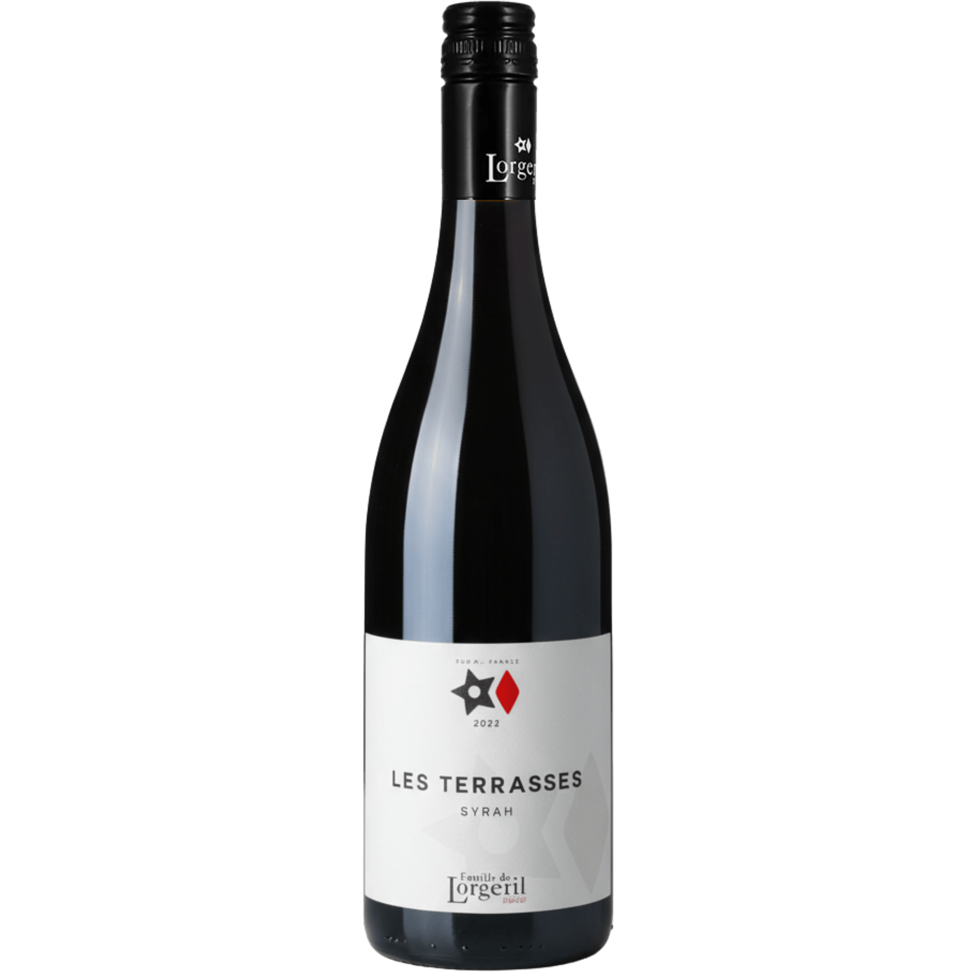 Famille de Lorgeril Rødvin Lorgeril Les Terrasses Syrah Pays D'oc 2022