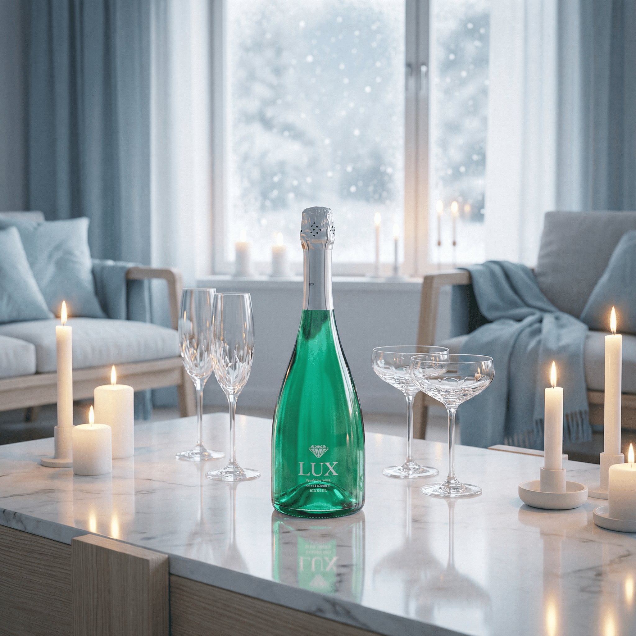 Lux Mousserende LUX Ice Blue Semi Seco