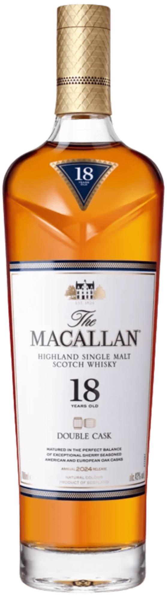 Macallan Whisky Macallan Double Cask 18 års 2024