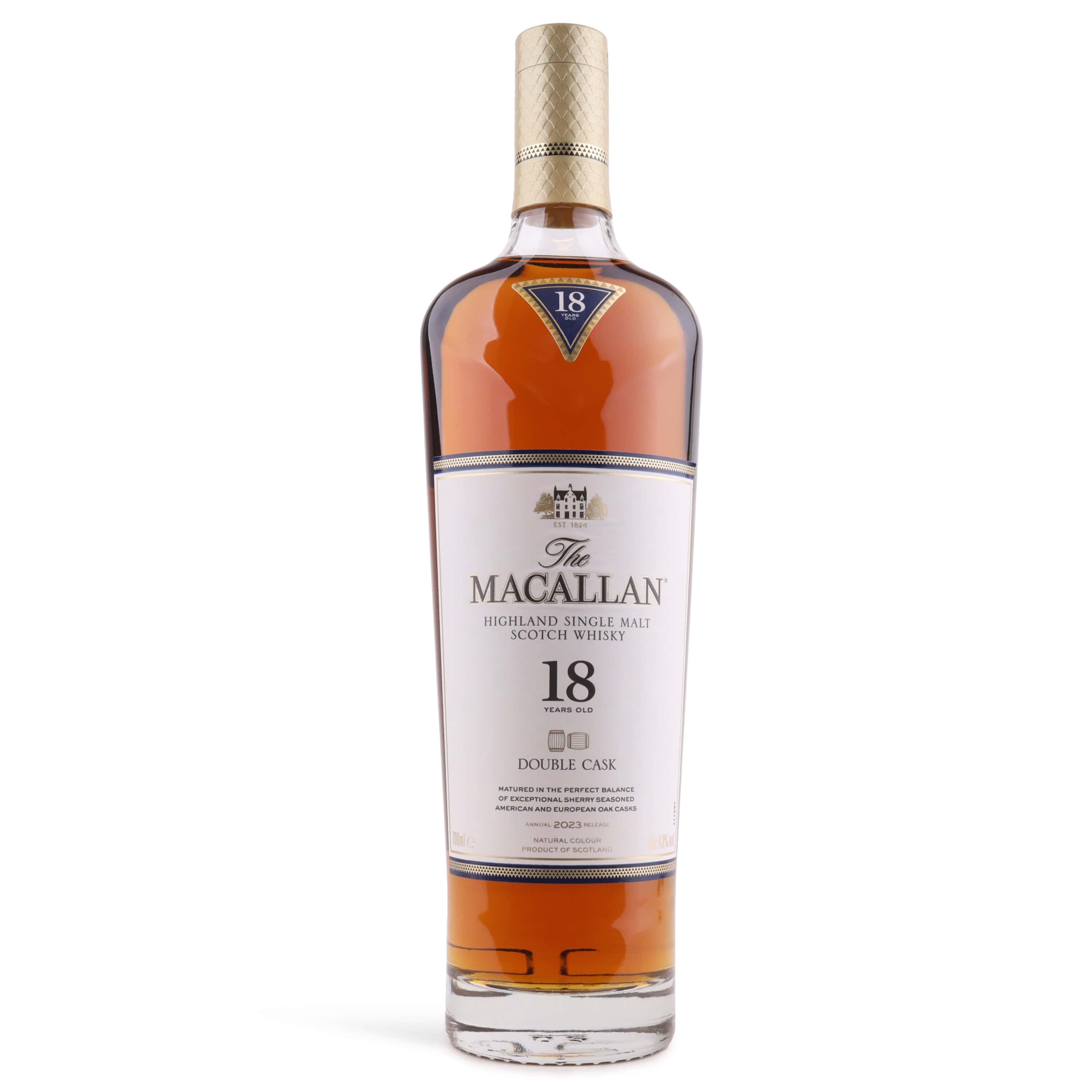 Den Sidste Flaske Macallan Double Cask 18 års