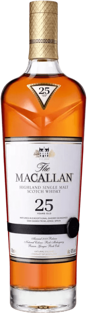 Macallan Whisky Macallan Sherry Oak 25 YO