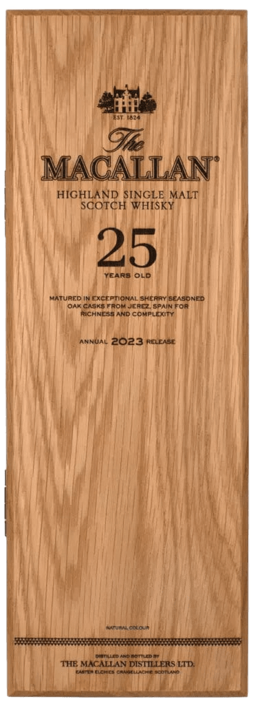 Macallan Whisky Macallan Sherry Oak 25 YO