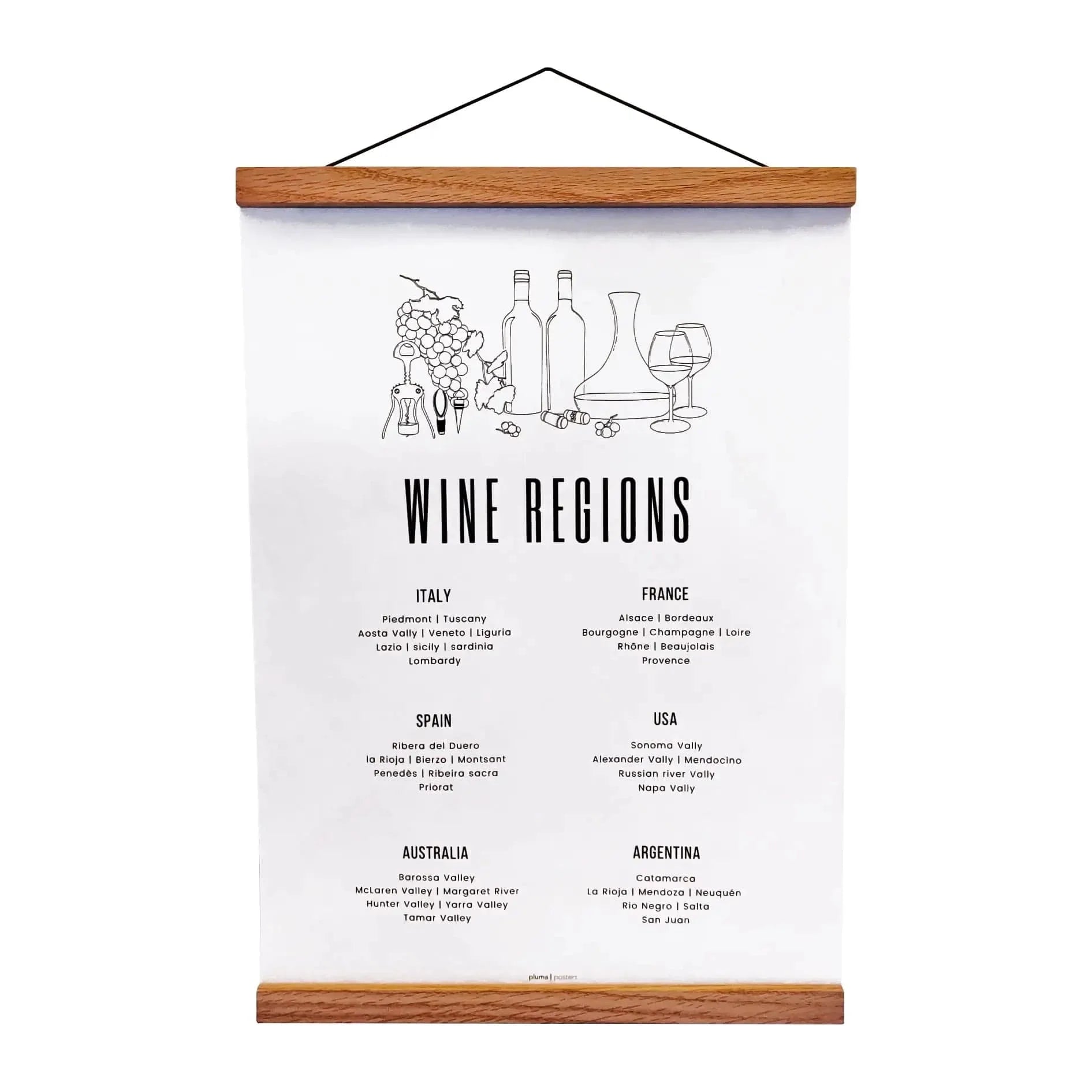 Den Sidste Flaske - Plakater Plakater, print og visuelle kunstværker Magnetramme i eg