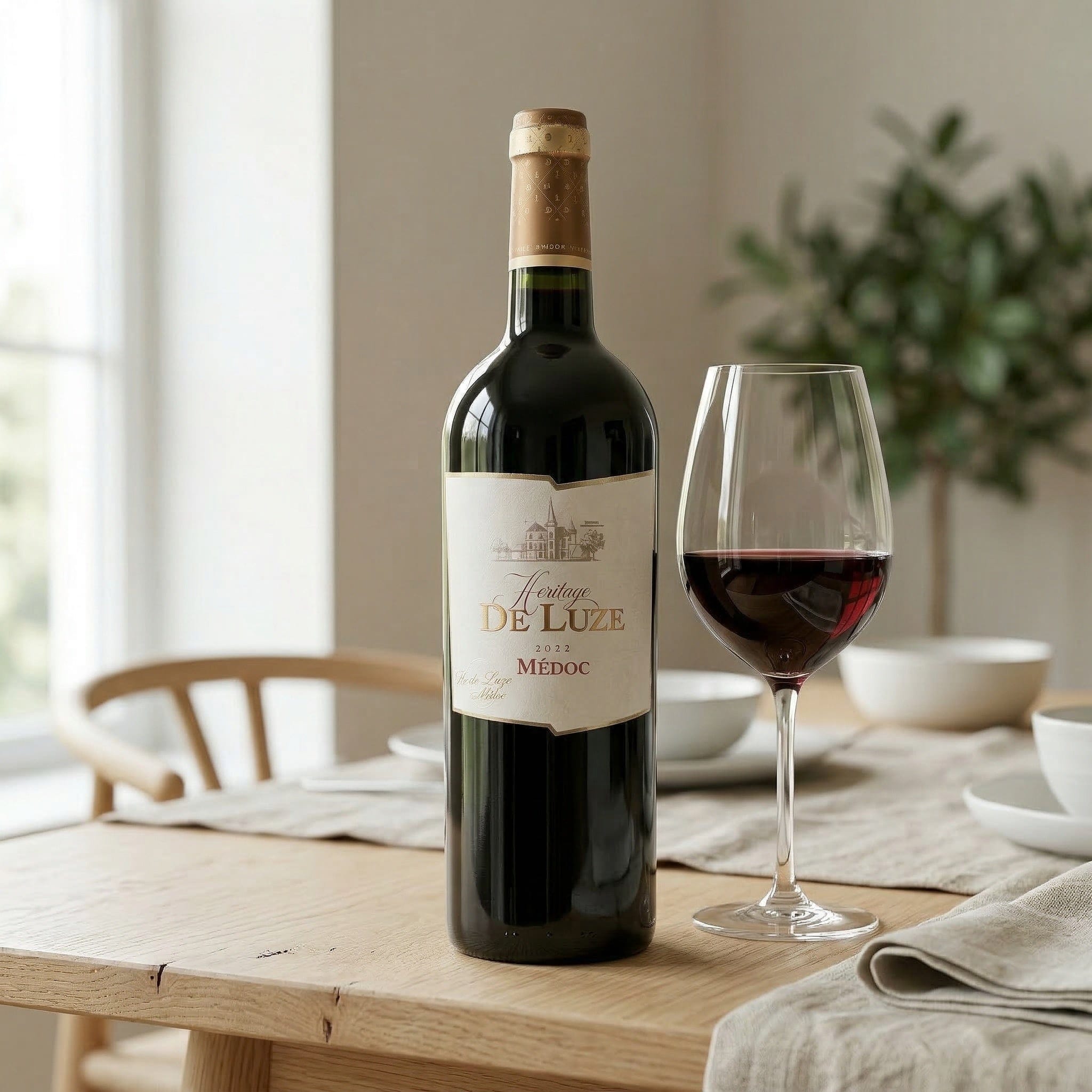 Maison A. de Luze Rødvin Maison A. de Luze Heritage Medoc 2022