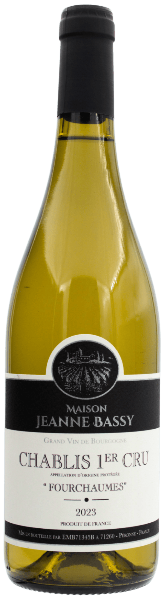 Den Sidste Flaske Maison Jeanne Bassy - Chablis 1'er Cru Fourchaumes 2023
