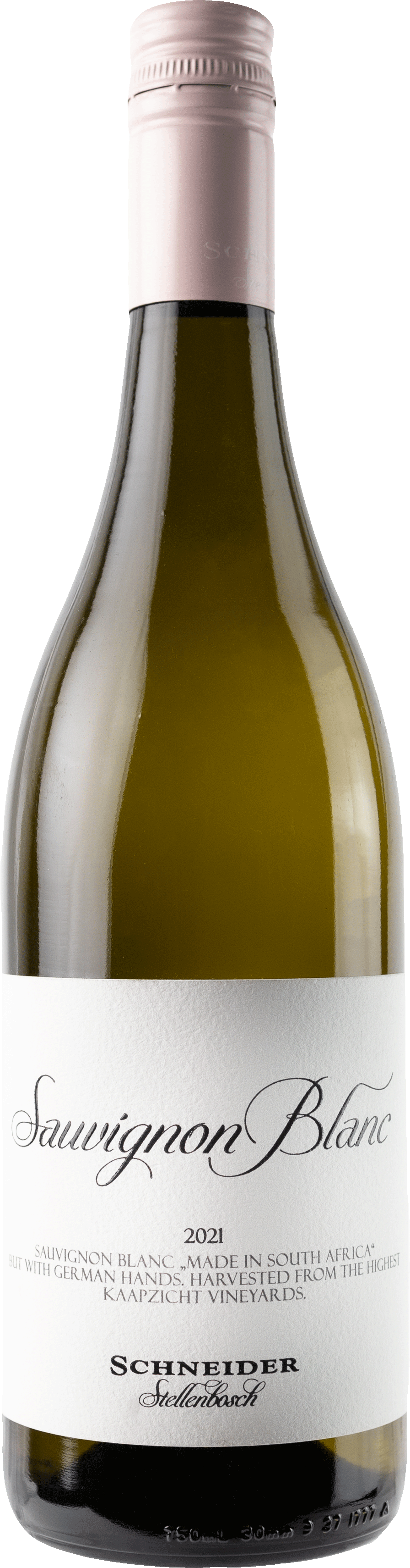 Markus Schneider Hvidvin Markus Schneider Sauvignon Blanc Kaapzicht 2021 (tekst billede og pris)