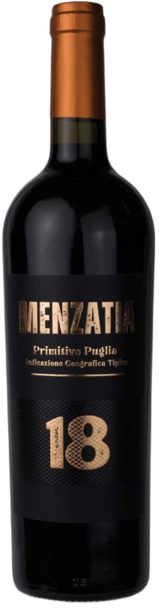 Menzatia Rødvin Menzatia 18 Primitivo 2024