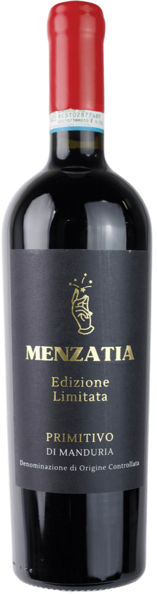 Menzatia Rødvin Menzatia Edizione Limitata Primitivo Di Manduria 2023