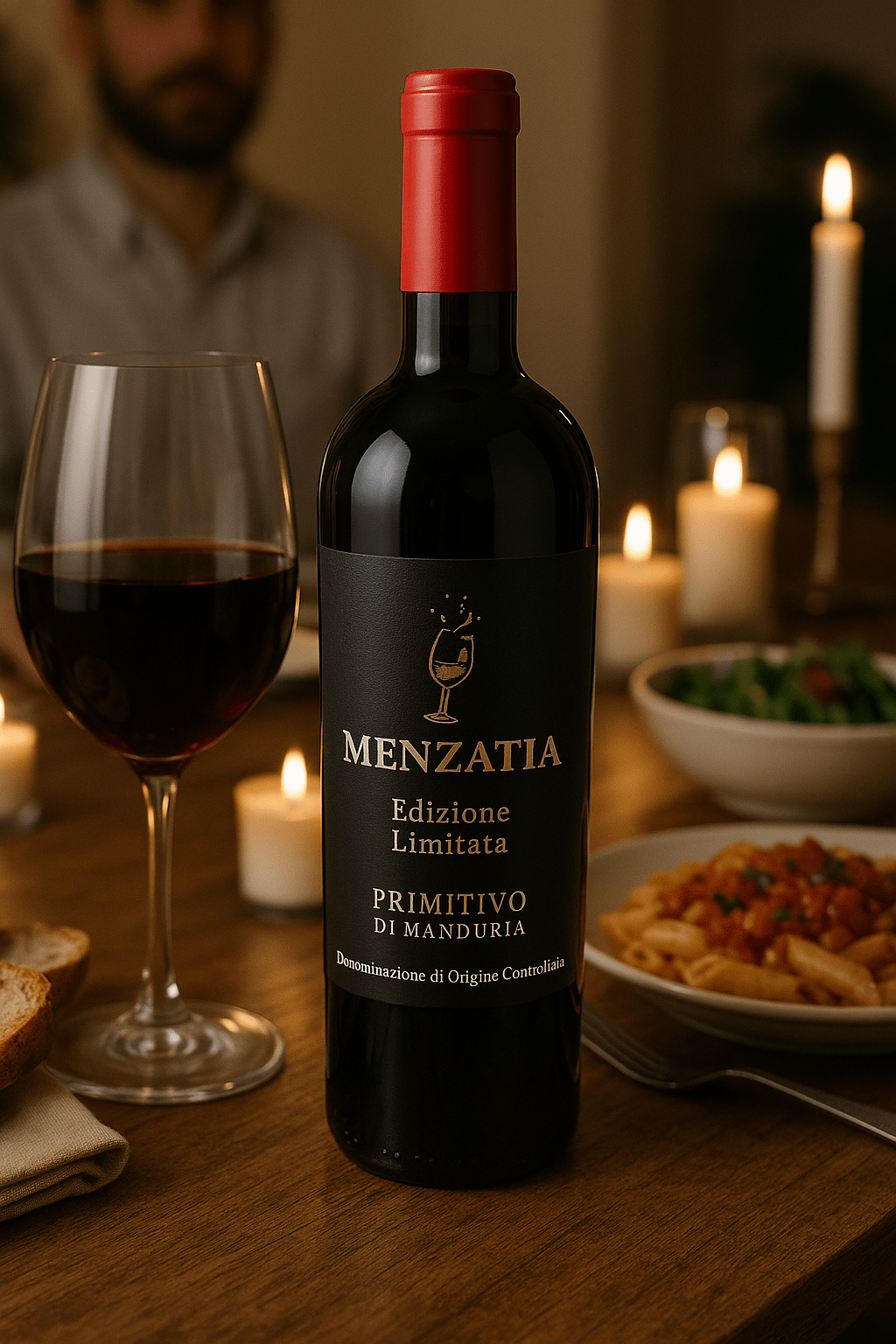Menzatia Rødvin Menzatia Edizione Limitata Primitivo Di Manduria 2023