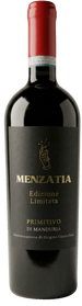 Menzatia Rødvin Menzatia Edizione Limitata Primitivo Di Manduria 2023