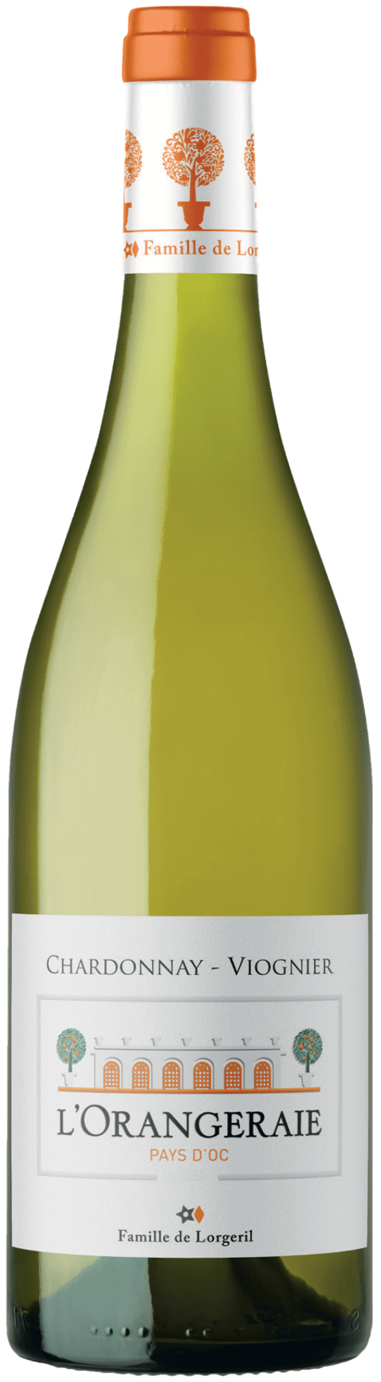 Famille de Lorgeril Hvidvin ORANGERAIE CHARDONNAY VIOGNIER 23 IGP Oc GCD VIS SHEPHERD