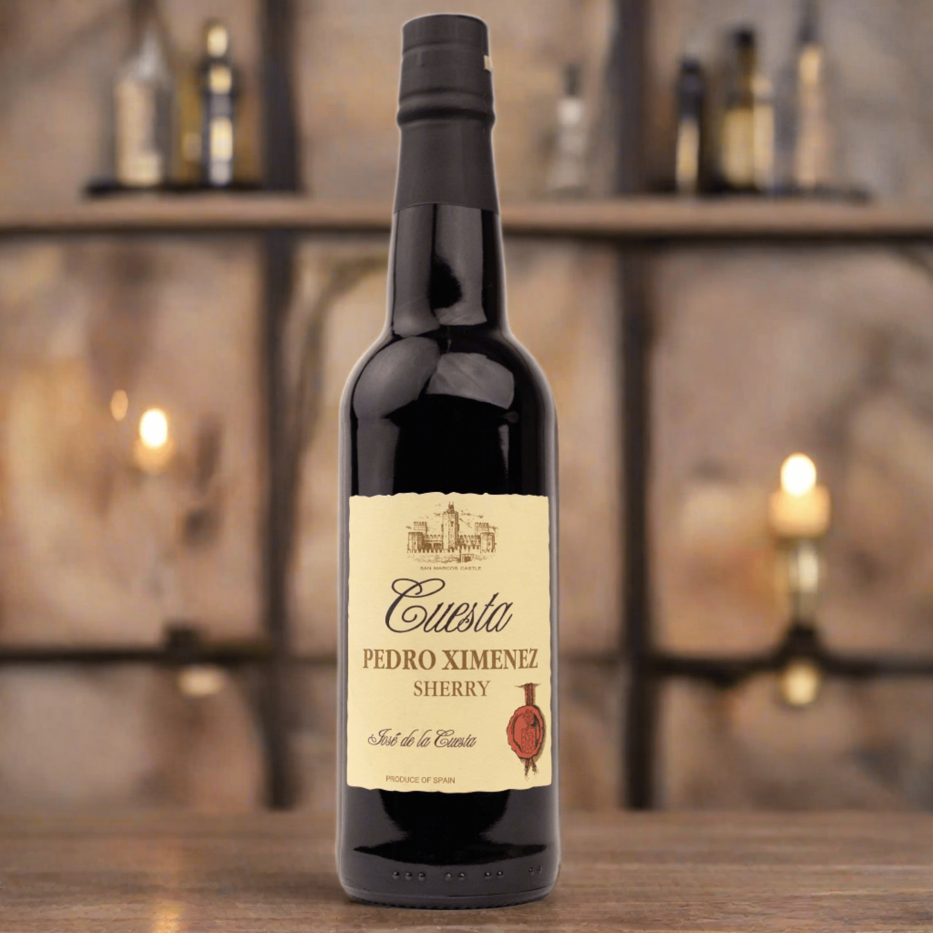 Jose de la Cuesta Sherry Pedro Ximenez Sherry 37,5cl - Bodegas Jose de la Cuesta NV