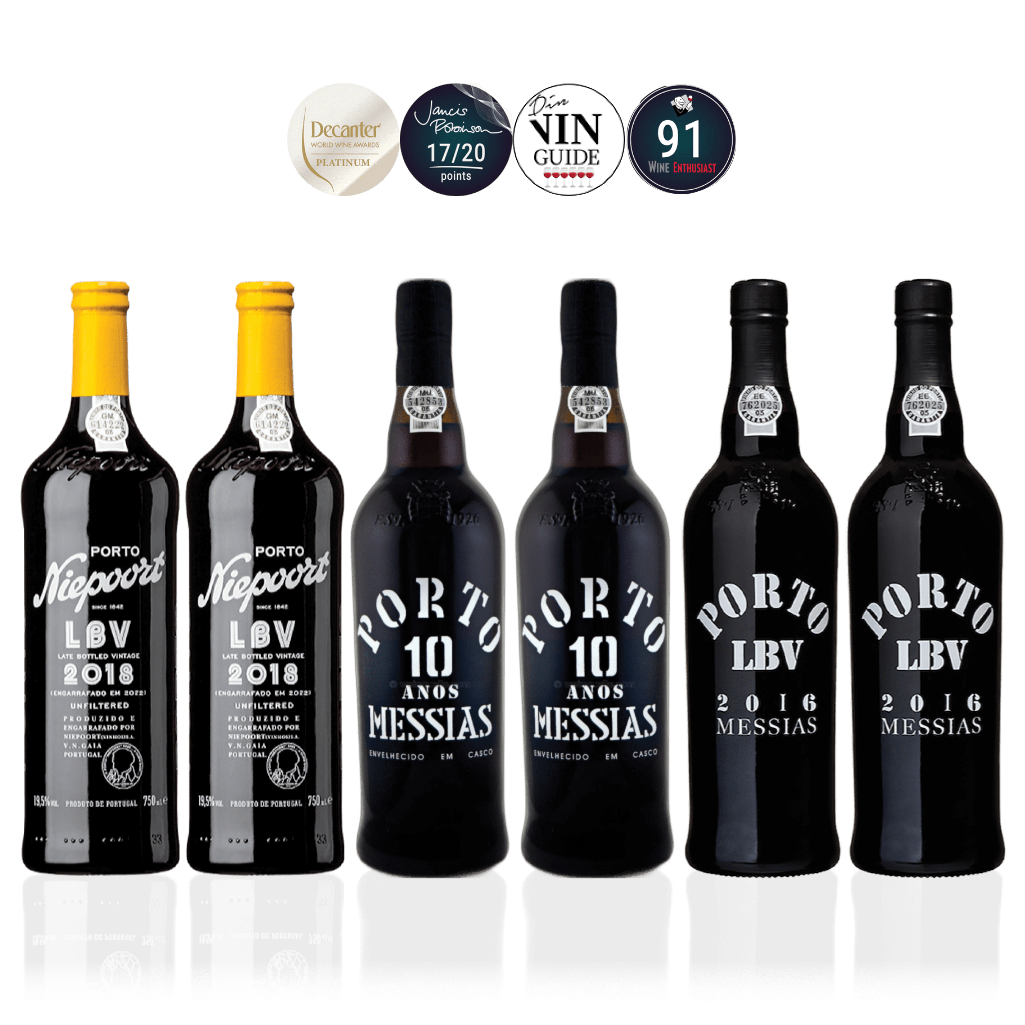 Den Sidste Flaske Rødvins Smagekasse Portvinskassen