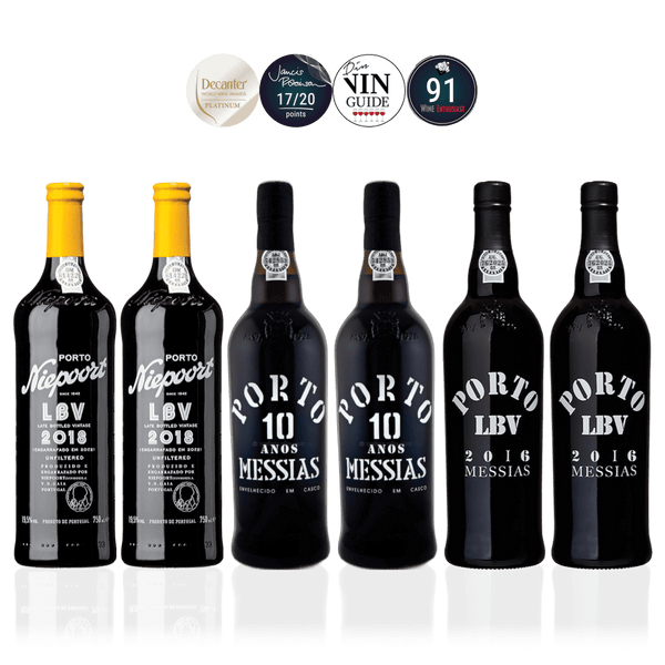 Den Sidste Flaske Rødvins Smagekasse Portvinskassen