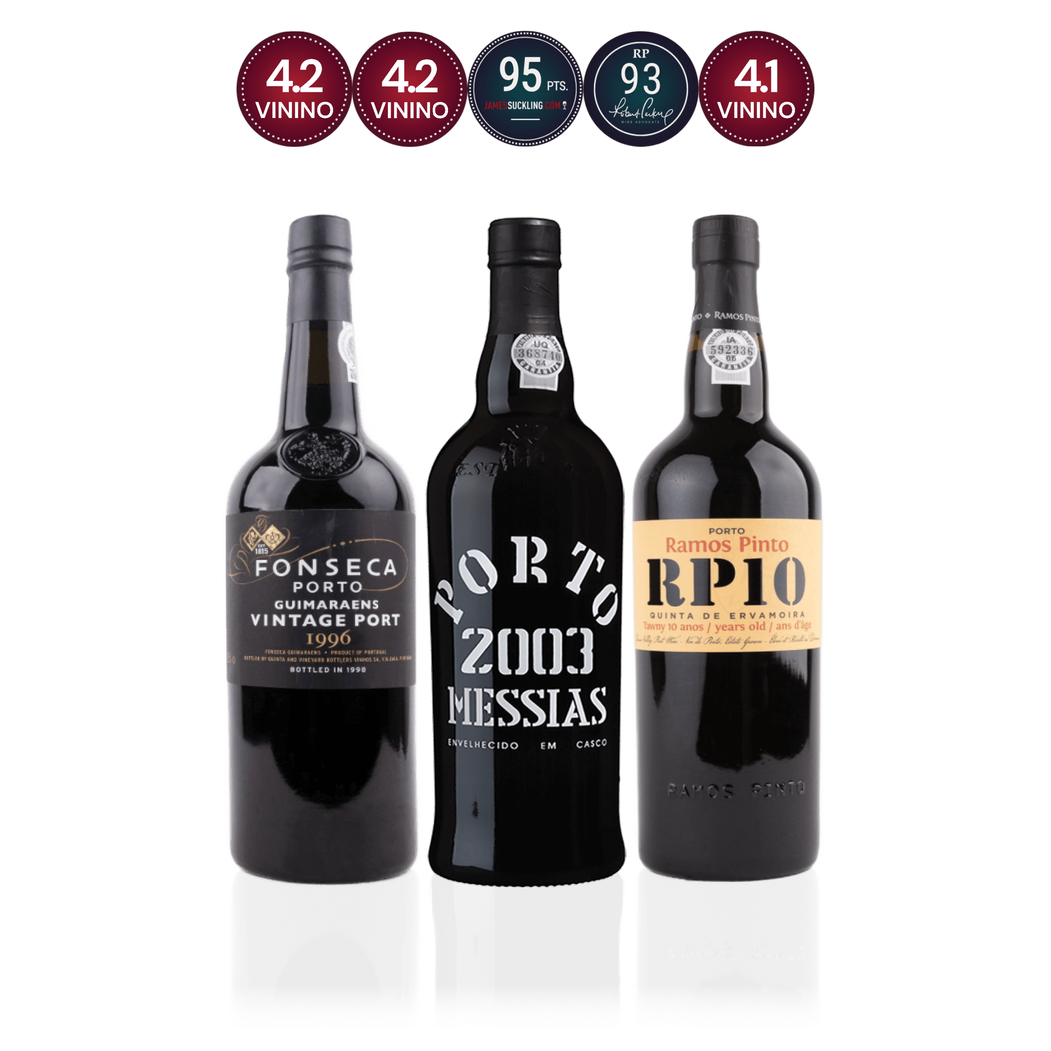 Den Sidste Flaske Portvin Portvinskassen Eksklusiv (3 fl.)