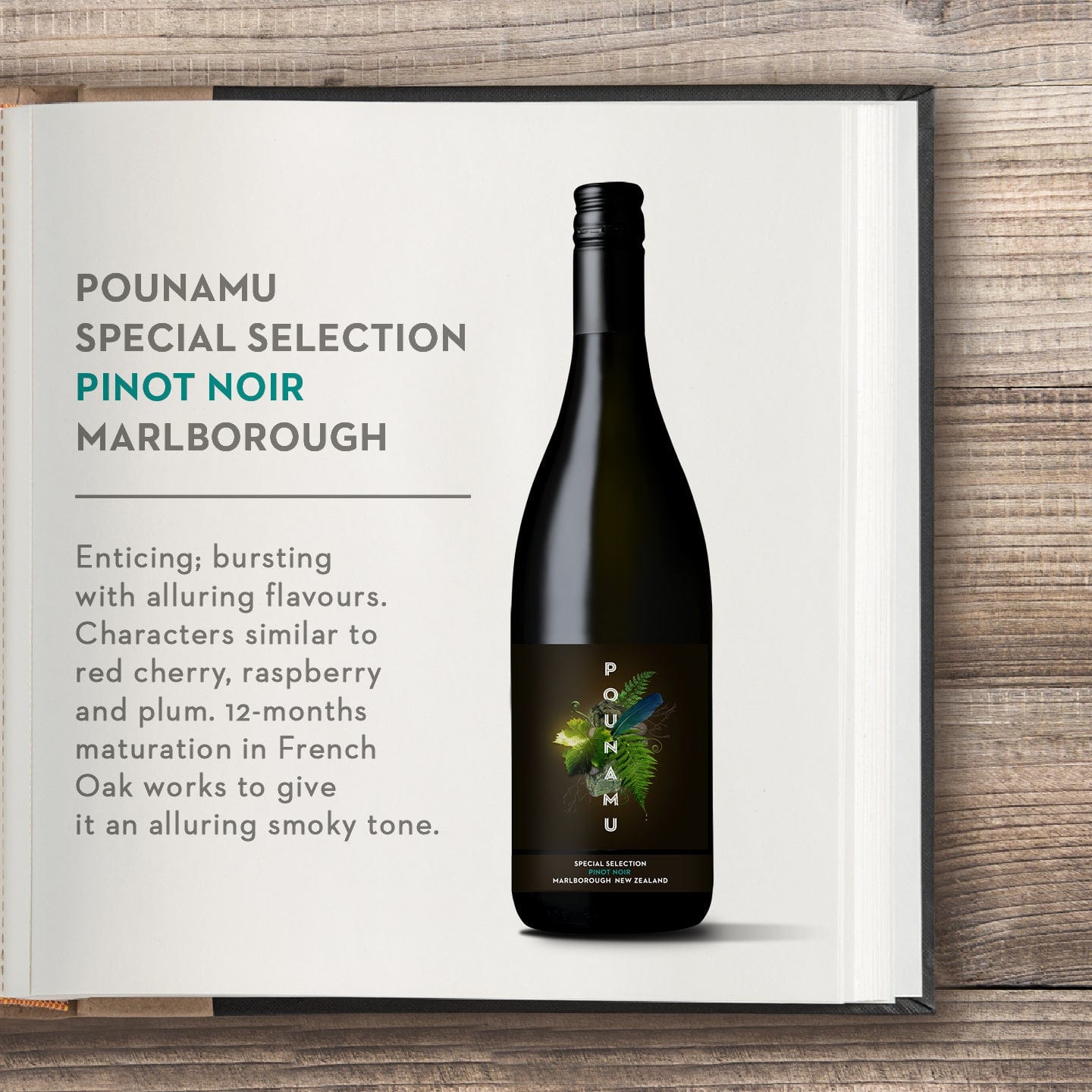Pounamu Rødvin Pounamu Pinot Noir 2020