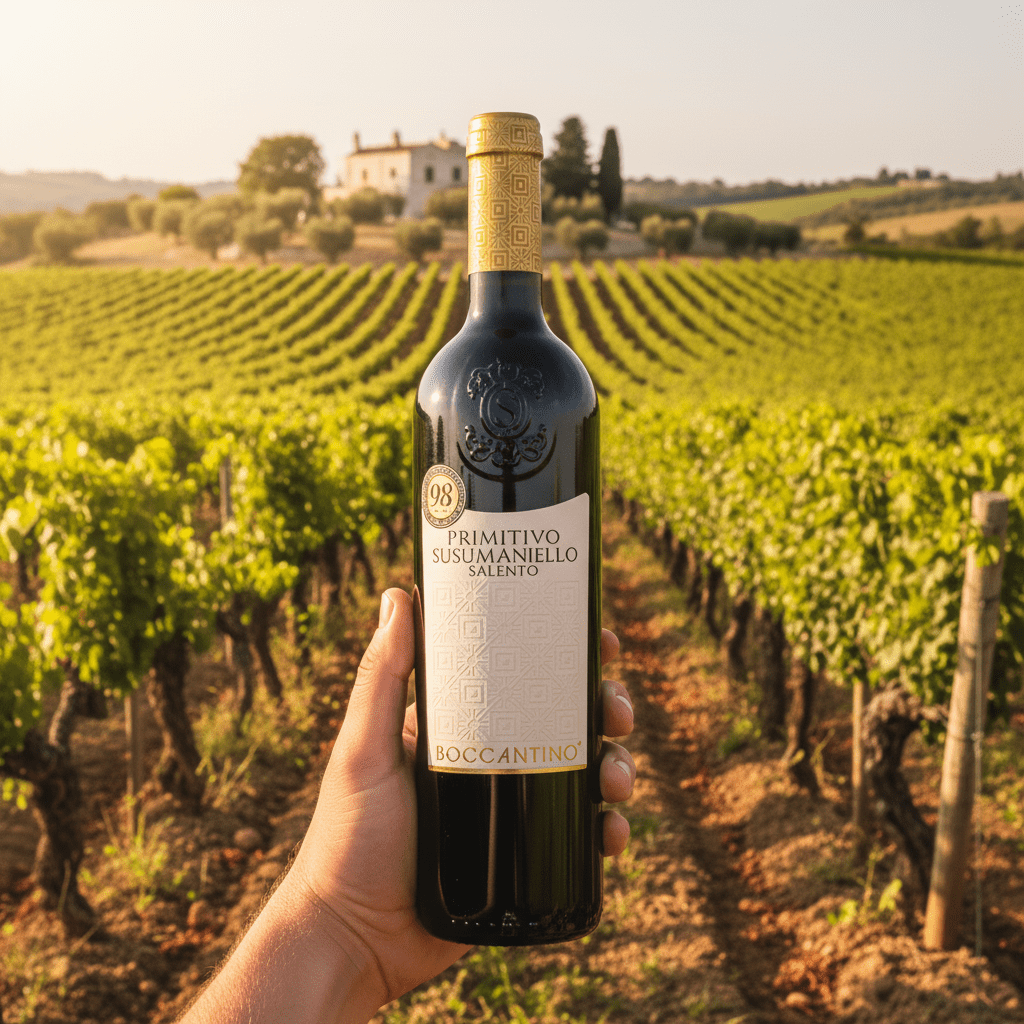 Boccantino Rødvin Primitivo Susumaniello Salento Boccantino 2024