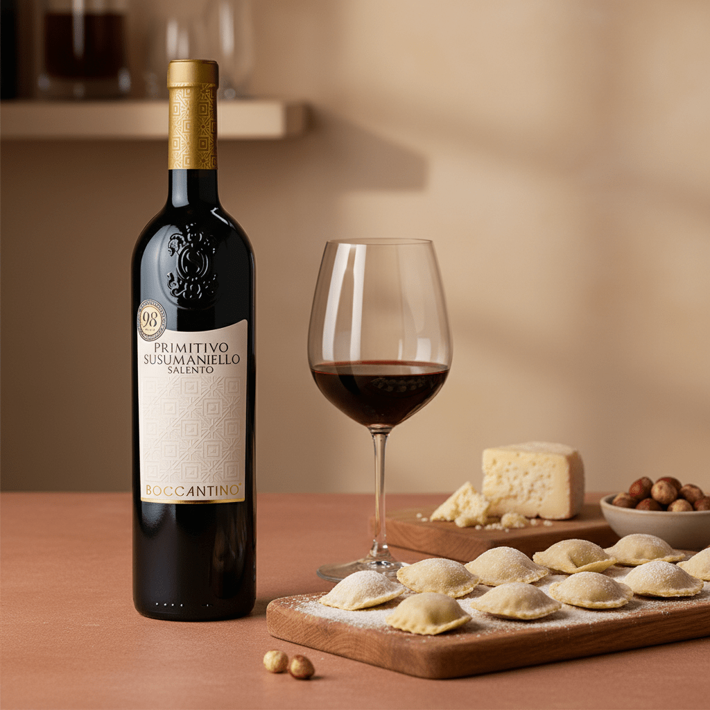 Boccantino Rødvin Primitivo Susumaniello Salento Boccantino 2024