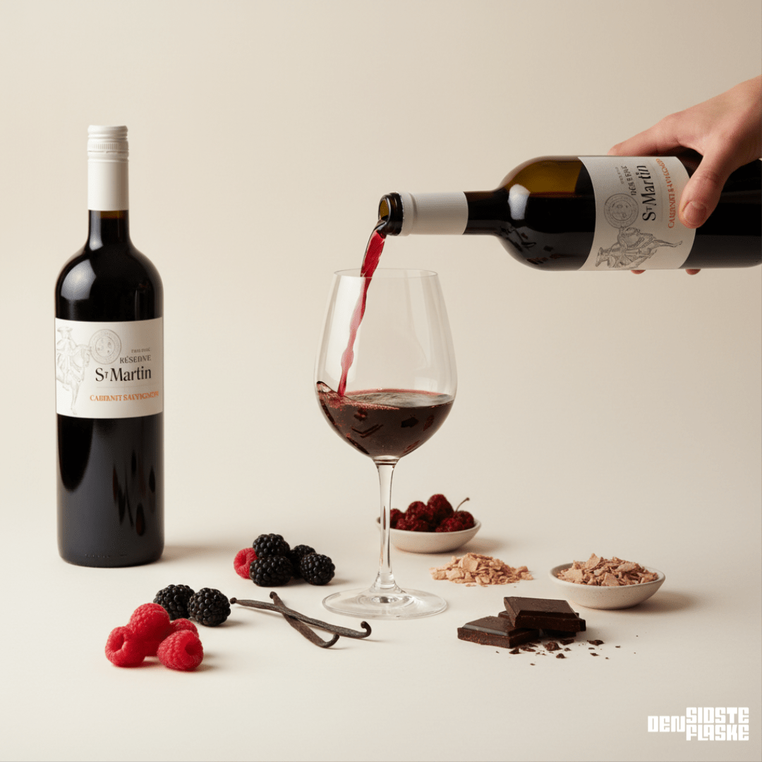 Den Sidste Flaske Rødvin St. Martin Reserve Cabernet Sauvignon Pays D'oc 2020
