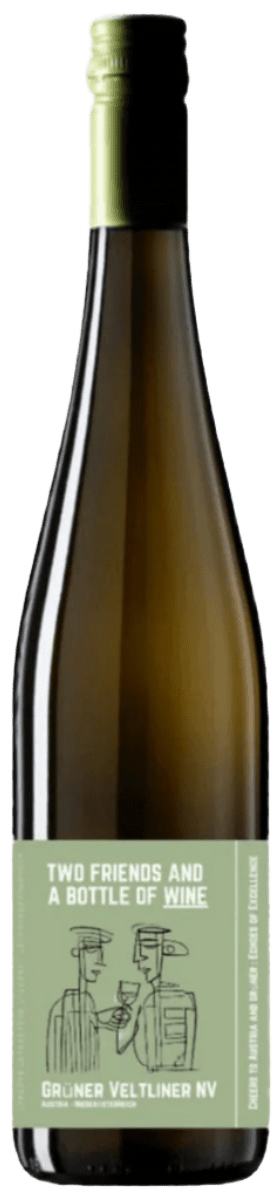 Two Friends & A Bottle of Wine Hvidvin Two Friends and A Bottle of Wine Grüner Veltliner NV