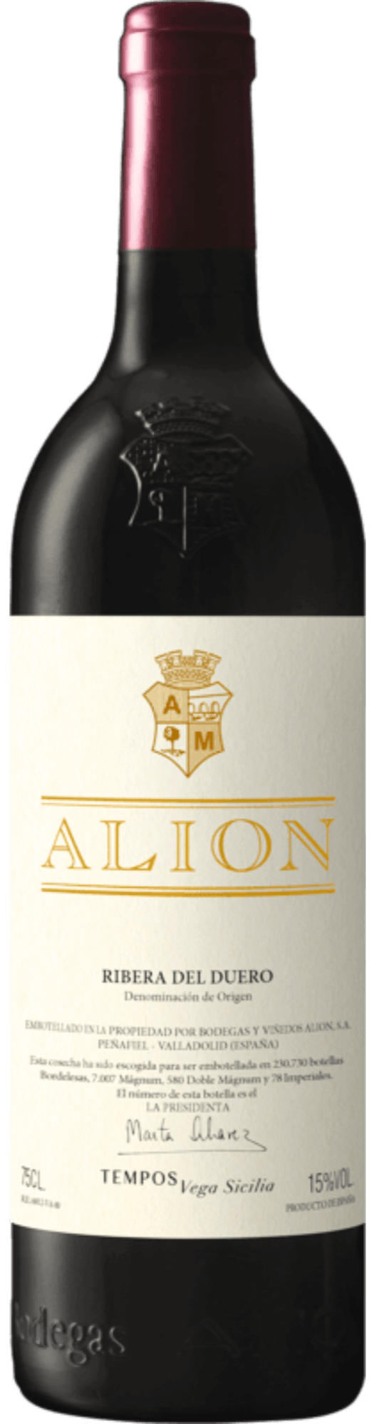 Bodegas Vega Sicilia Rødvin Vega Sicilia Bodegas Alion - 1,5L 2020