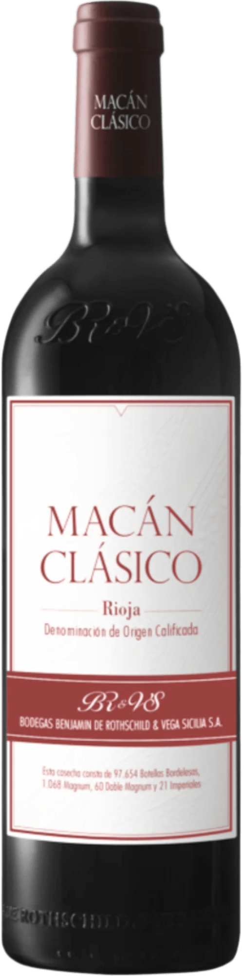 Den Sidste Flaske Rødvin Vega Sicilia Macan Classico 2020