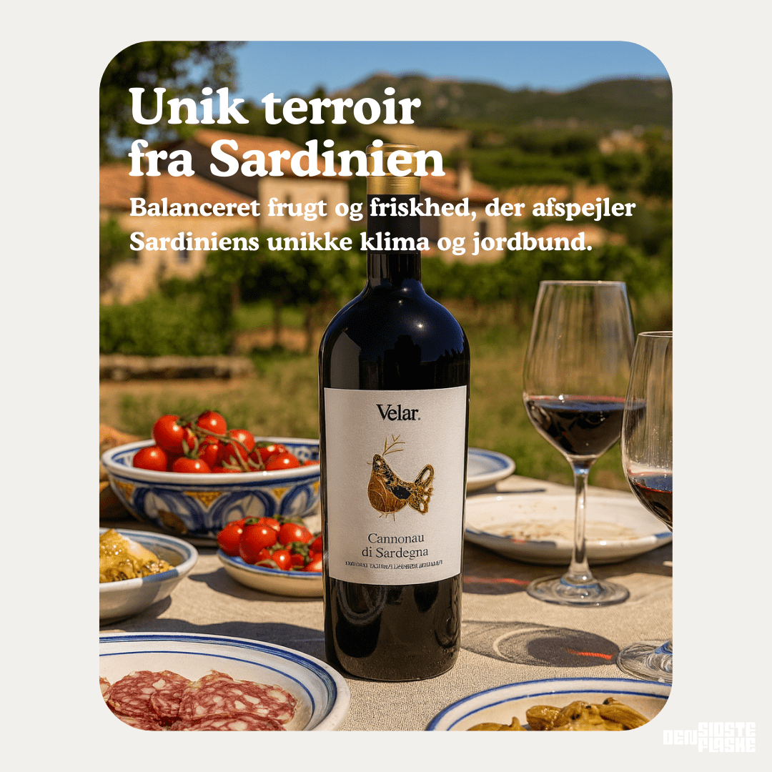 Velar Rødvin Velar Cannonau di Sardegna 2020