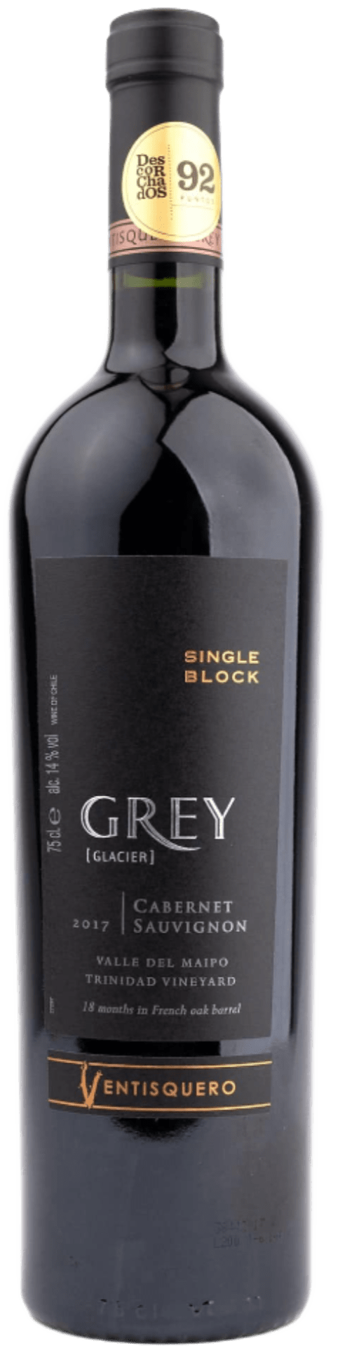 Ventisquero Rødvin Ventisquero Grey (Glacier) Cabernet Sauvignon 2017